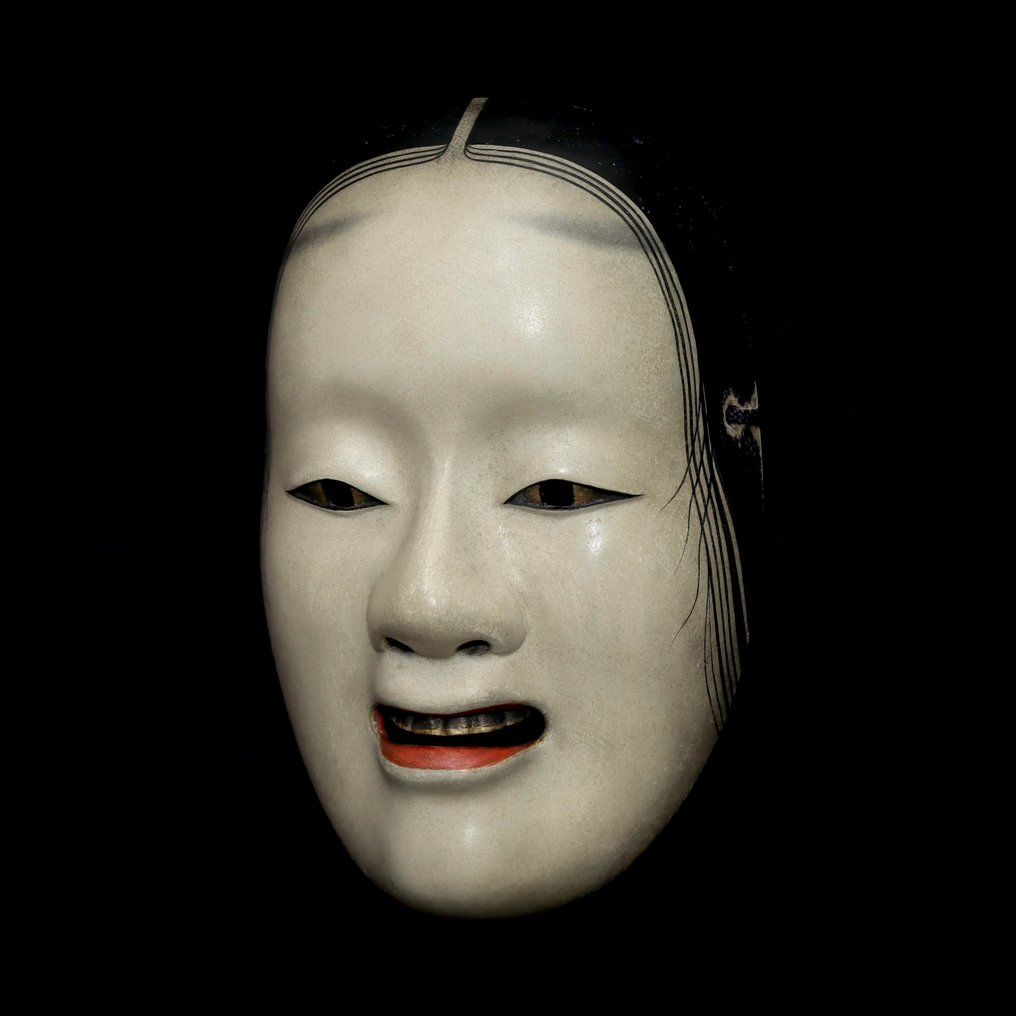 Masque Nô - Bois - Masque de Noh de Deigan 能面 泥眼 #2.1