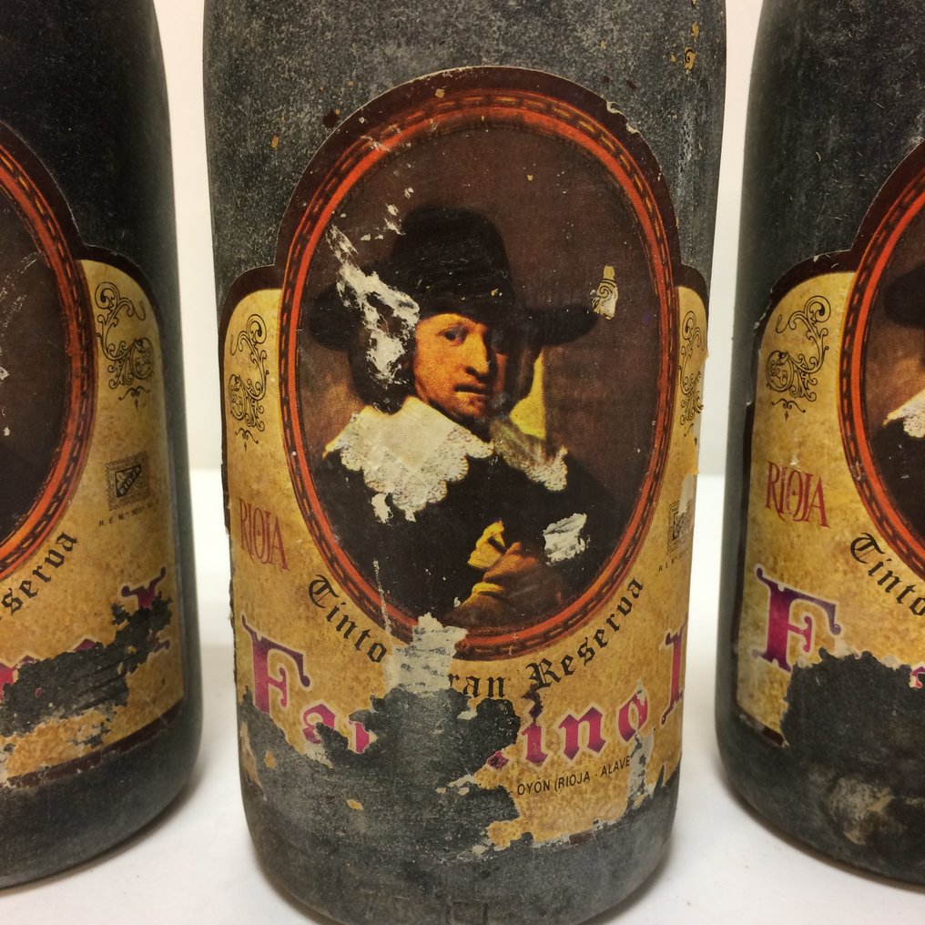 1964 Bodegas Faustino I - Rioja Gran Reserva - 3 Botellas (0,75 L) #2.1