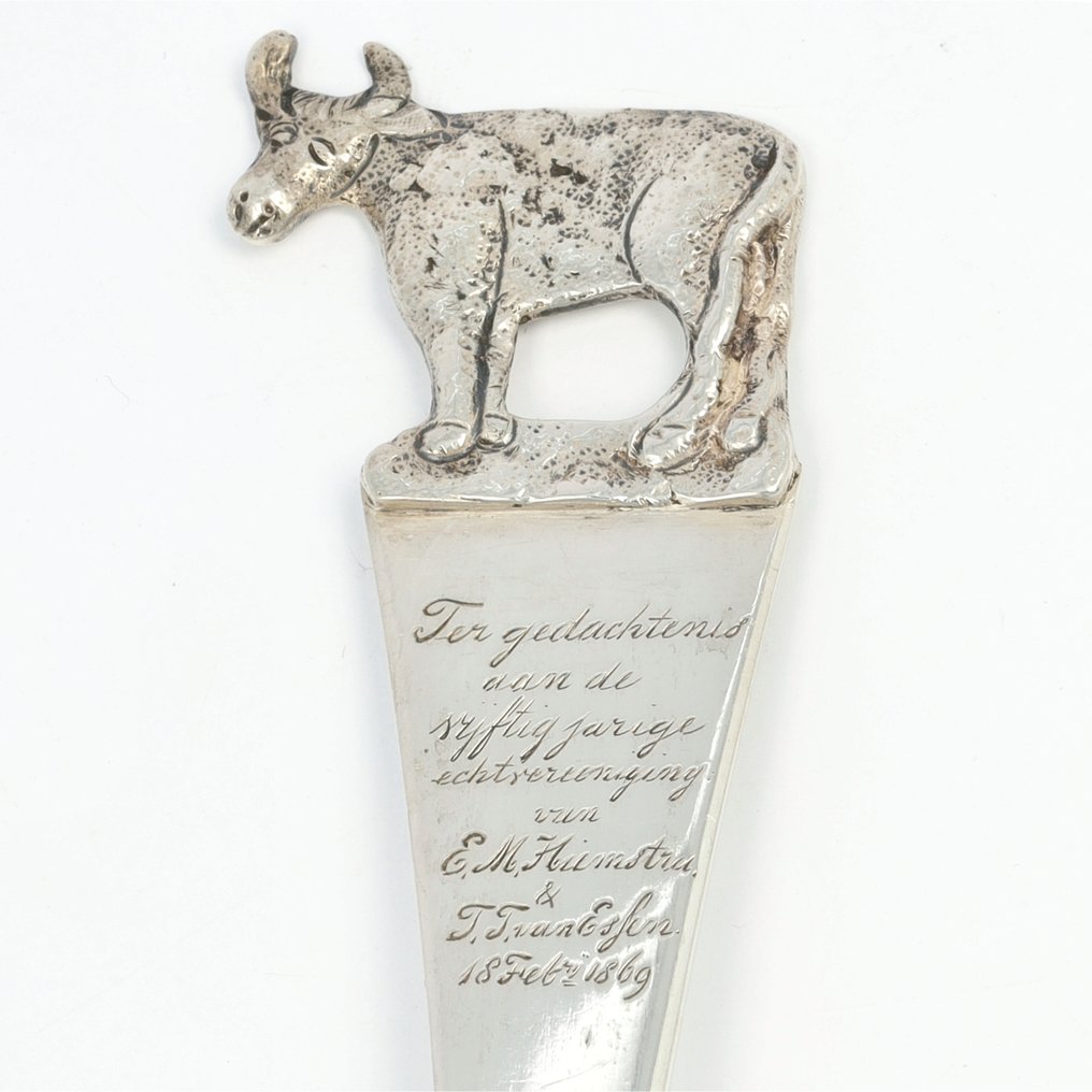 Egbertus L. Tulleners (1869) - Gelegenheidslepel - Κουτάλι - .833 silver #1.0