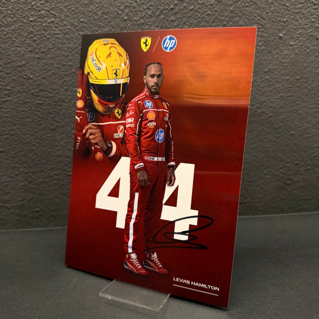 法拉利 - Formula 1 - 刘易斯·汉密尔顿 - 2025 - 粉丝卡  #3.2