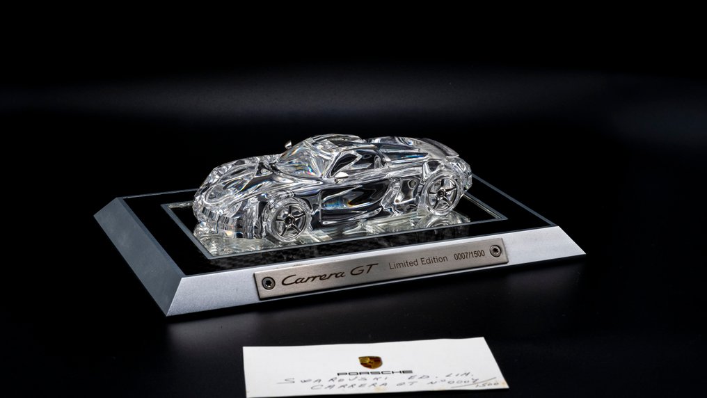 Γλυπτό, Porche Carrera GT Swarovski - Limited Edition - 5 cm - Κρύσταλλο #1.0