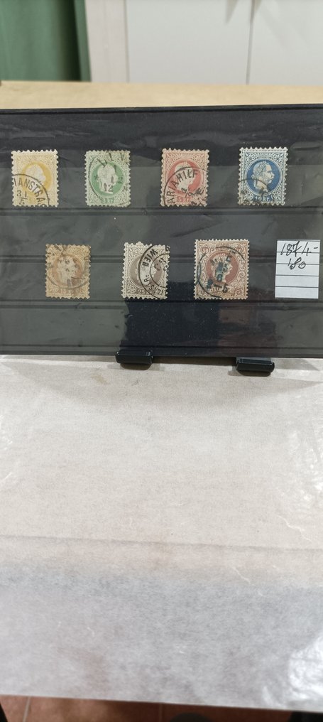Αυστρία 1860/1972 - Αυστρία, πλήρη σειρά αξίας + χρησιμοποιημένα γραμμάτια. #3.2