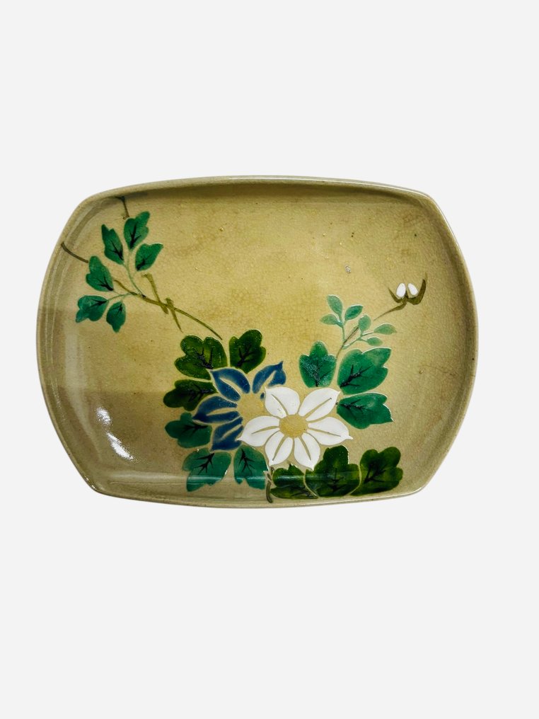 盘子 (5) - 陶瓷 - 日本方形餐具 #4.3