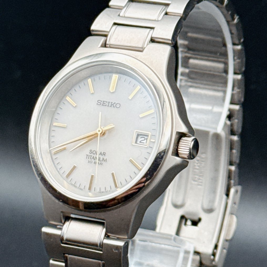 Seiko - SEIKO TITANIUM - 沒有保留價 - V145-0D60 - 中性 - 2001 #2.1