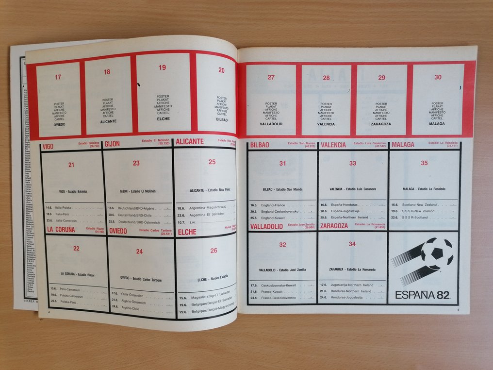 Panini World Cup España 82 - NO Reserve Price! - 1 Empty Album #3.2
