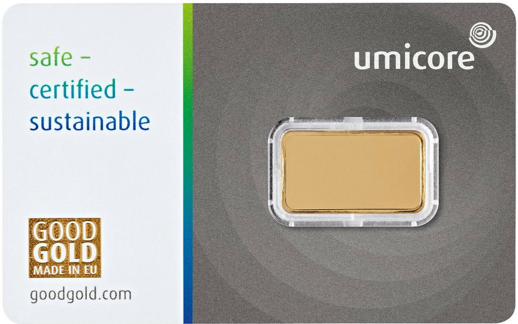 2,5 grammi - Oro .999 - Umicore - Sigillato e con certificato #1.0