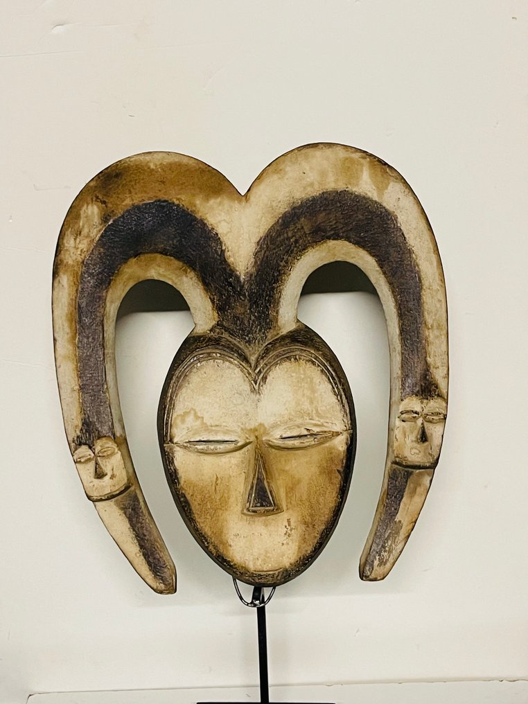 Maske - kwele - Bakwélé - Gabon  (Ingen mindstepris) #4.3