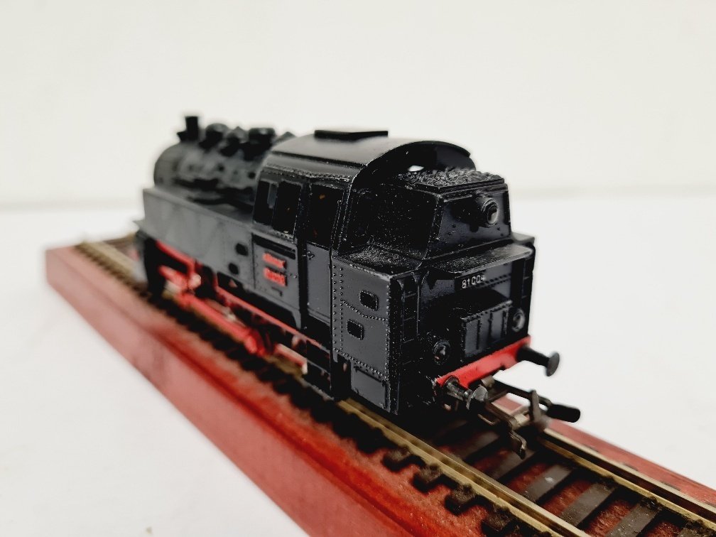Märklin H0轨 - 3031 - 煤水机车 (1) - BR81 与 Telexkoppelingen 的连接 - DB #2.1