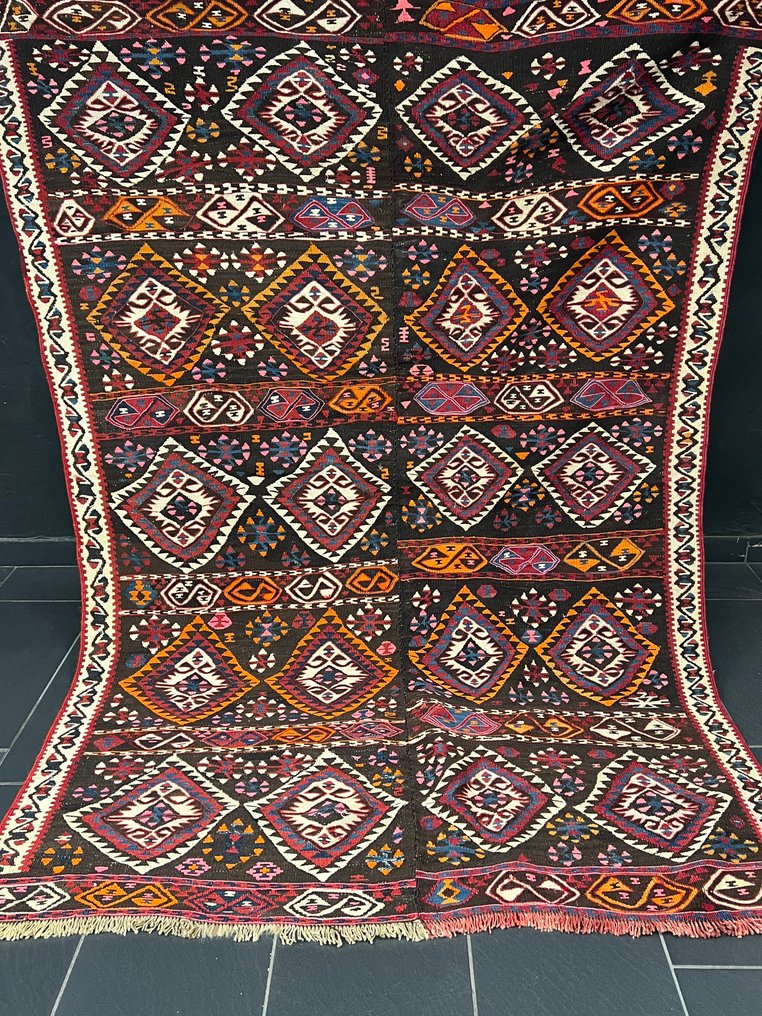 Kazak Kelim - Kelim - 215 cm - 146 cm #1.0