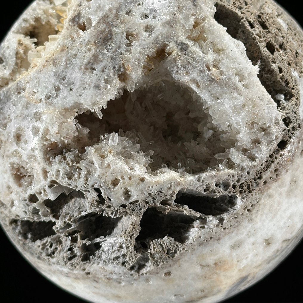 无底价 - 令人惊叹的水晶石英一对 定制支架上的球体- 2100 g - (2) #4.3