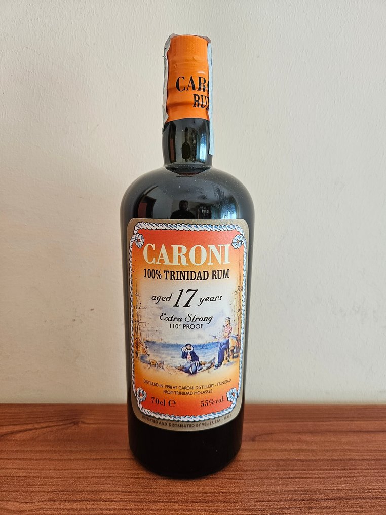 Caroni 1998 17 years old Velier - Extra Strong 110° Proof   - b. 2015  - 70cl #1.0