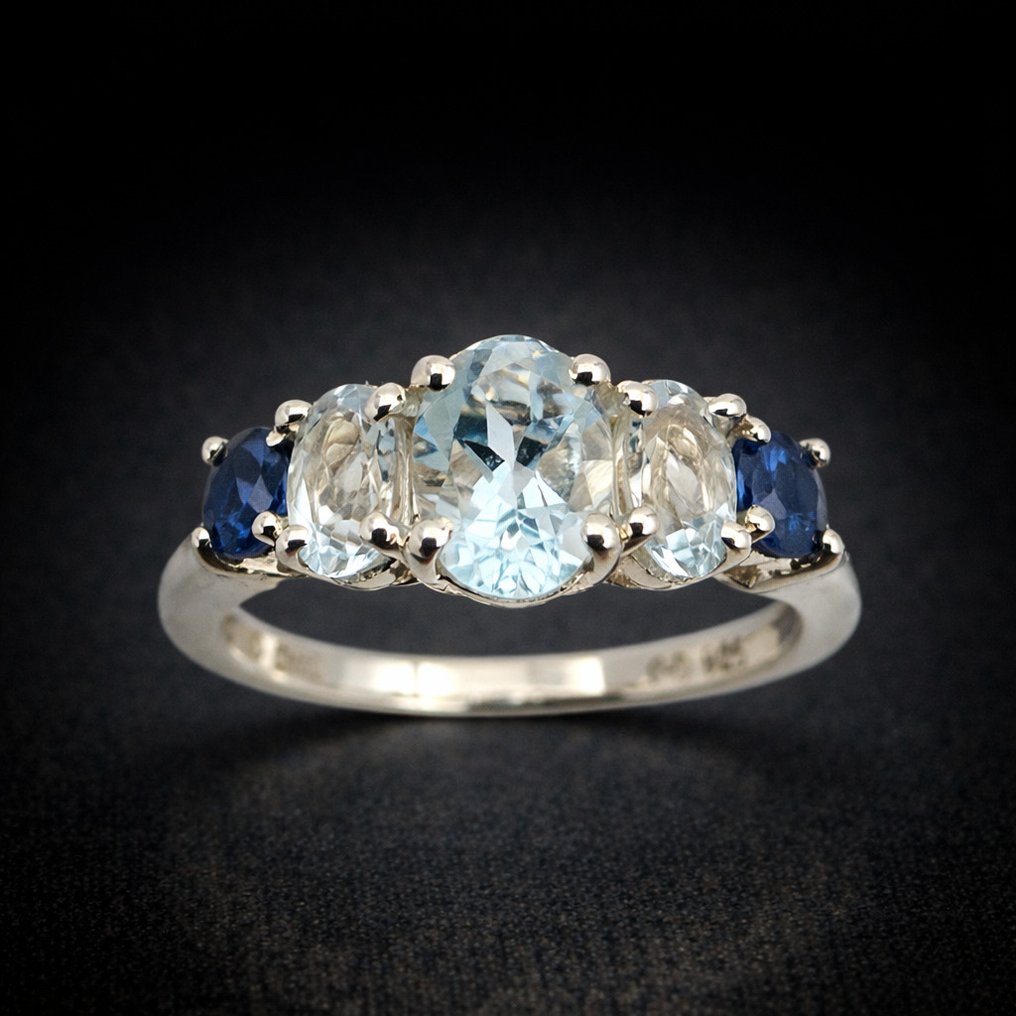 Ingen reservasjonspris - Ring Sølv - Sertifisert #1.0