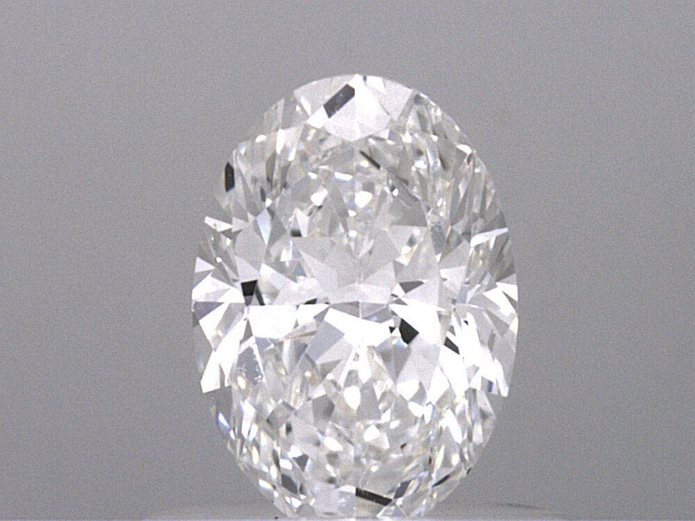1 pcs Diamant  (Natur)  - 0.60 ct - Oval - E - VS2 - Gemological Institute of America (GIA) #1.0