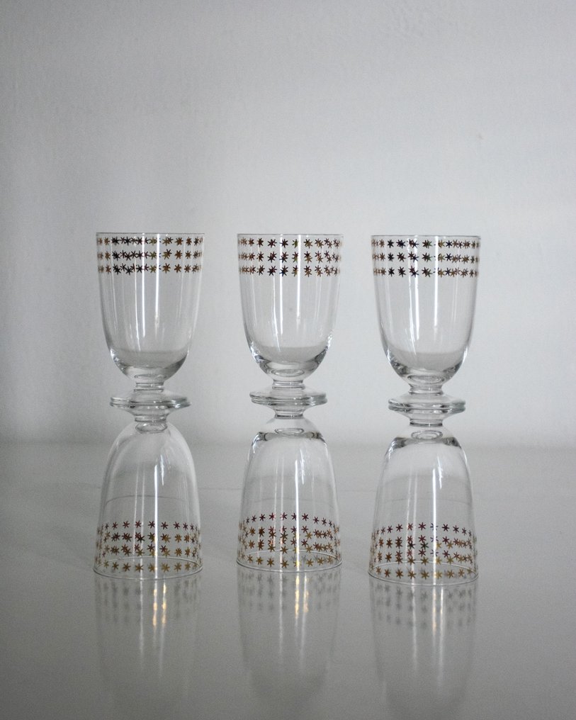 ∆Carlo Moretti∆ - ∫MuseumCollectionGlass∫ - Κολονάτο ποτήρι σαμπάνιας (6) - Ελεύθερη αποστολή ζώνη € - Γυαλί Murano - Τελευταία κομμάτια - ΜΟΝΑΔΙΚΑ #1.0