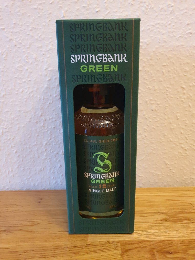 Springbank 12 years old Green - Bourbon Cask Matured  - b. 2014  - 70cl #1.0