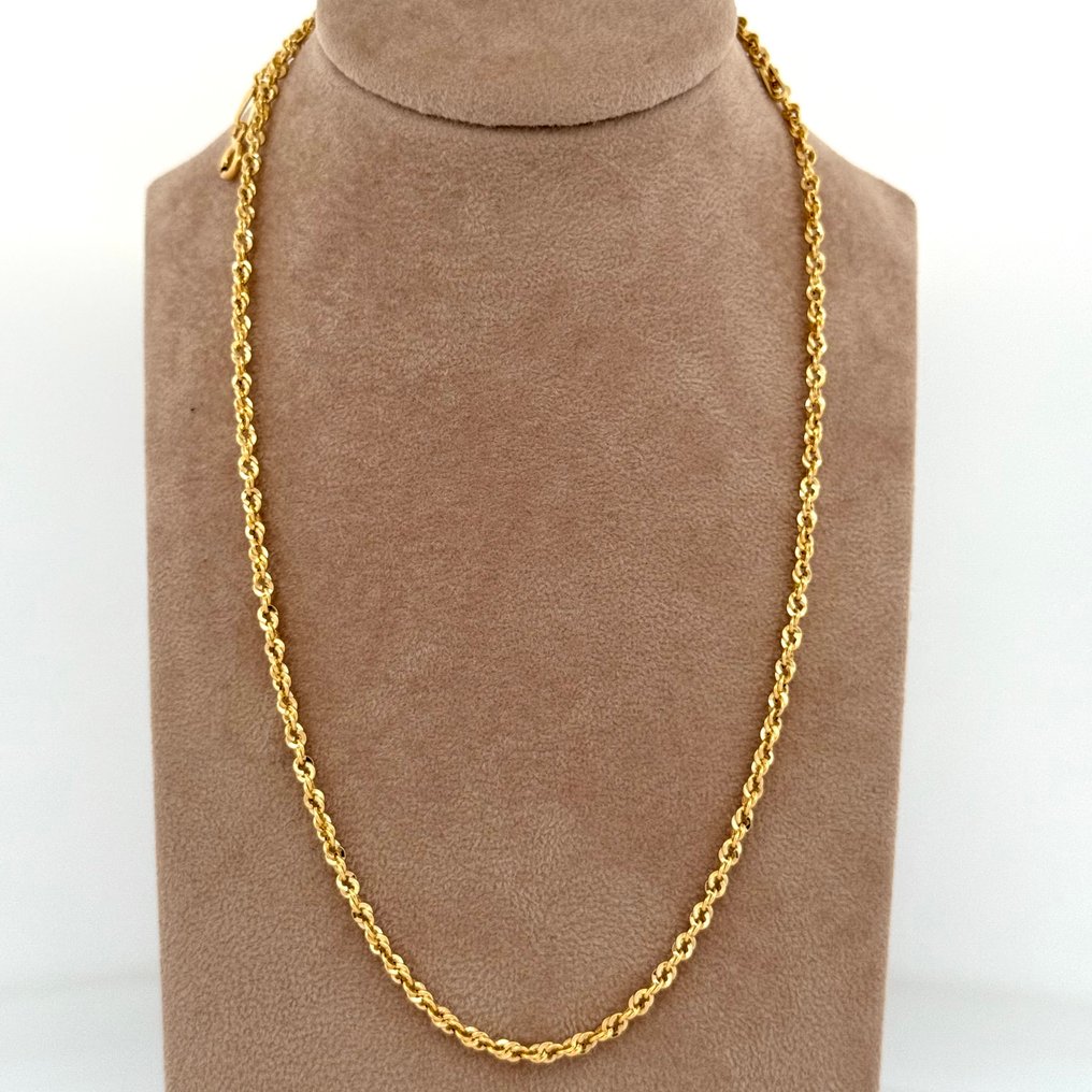 没有保留价 - Handmade - 项链 - “Iride” - 3 g - 18K包金 黄金 #1.0