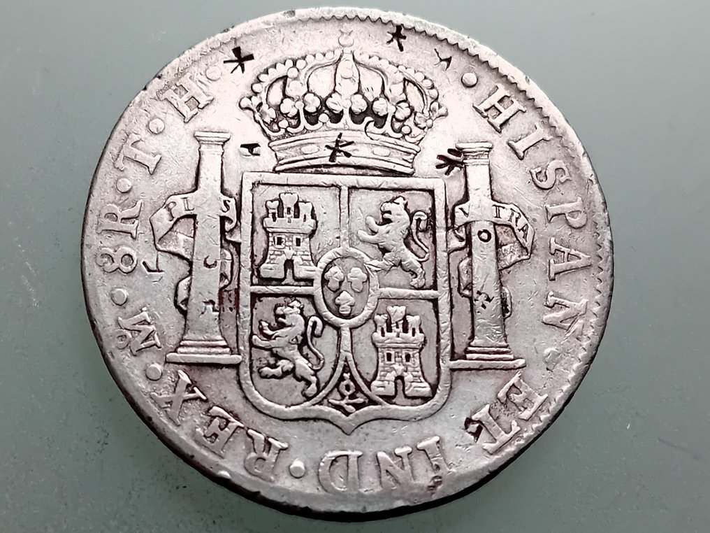 西班牙. 卡洛斯四世. 8 Reales 1808 Mexico TH  (没有保留价) #1.0
