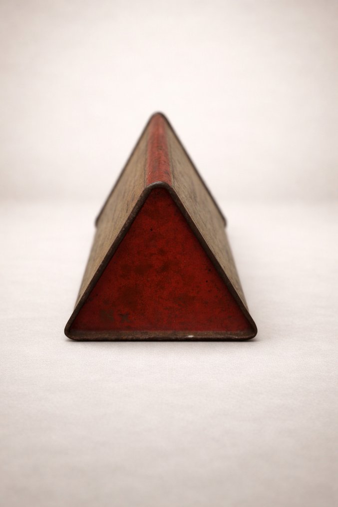 卫斯理卫理公会传教会募捐箱 - 古董 - 錫 - 1850-1900 #3.2