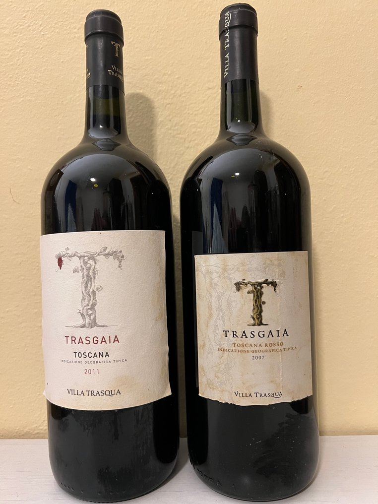 2007 & 2011 Trasgaia Villa Trasqua - 托斯卡納 - 2 馬格南瓶 (1.5L) #1.0