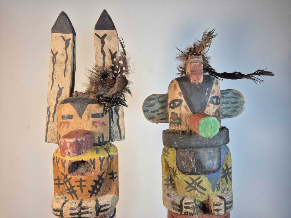 Très beau couple Kachina/Hopi - Doll #3.2
