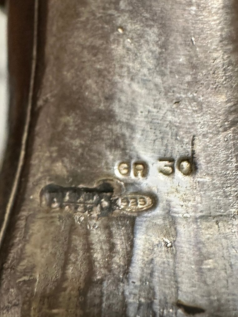 Rzeźba, statuette monache - 13 cm - Srebro pr. 925 #3.2