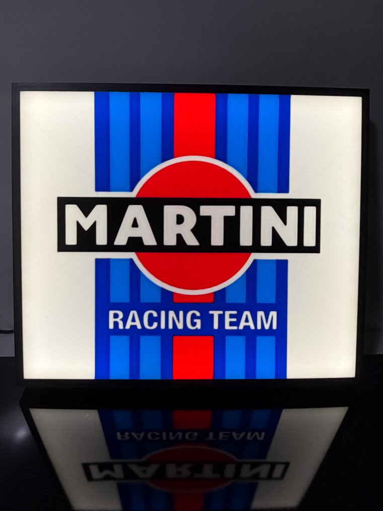 Werbefigur - Singular Luminous Cartel Martini Racing Porsche - 2000-2010 #4.3