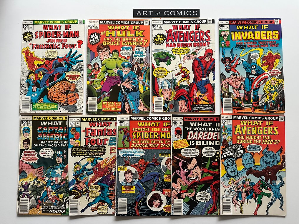 What If? #1 - #9 - 9 Comic collection - EO - 1977/1978 #1.0