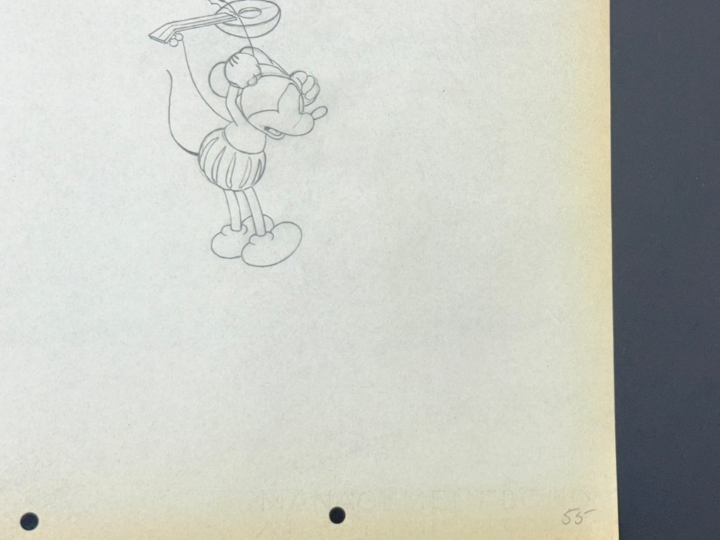 Walt Disney - Αρχικό σχέδιο παραγωγής Μίκυ Μάους (1933) - Ye Olden Days #3.2