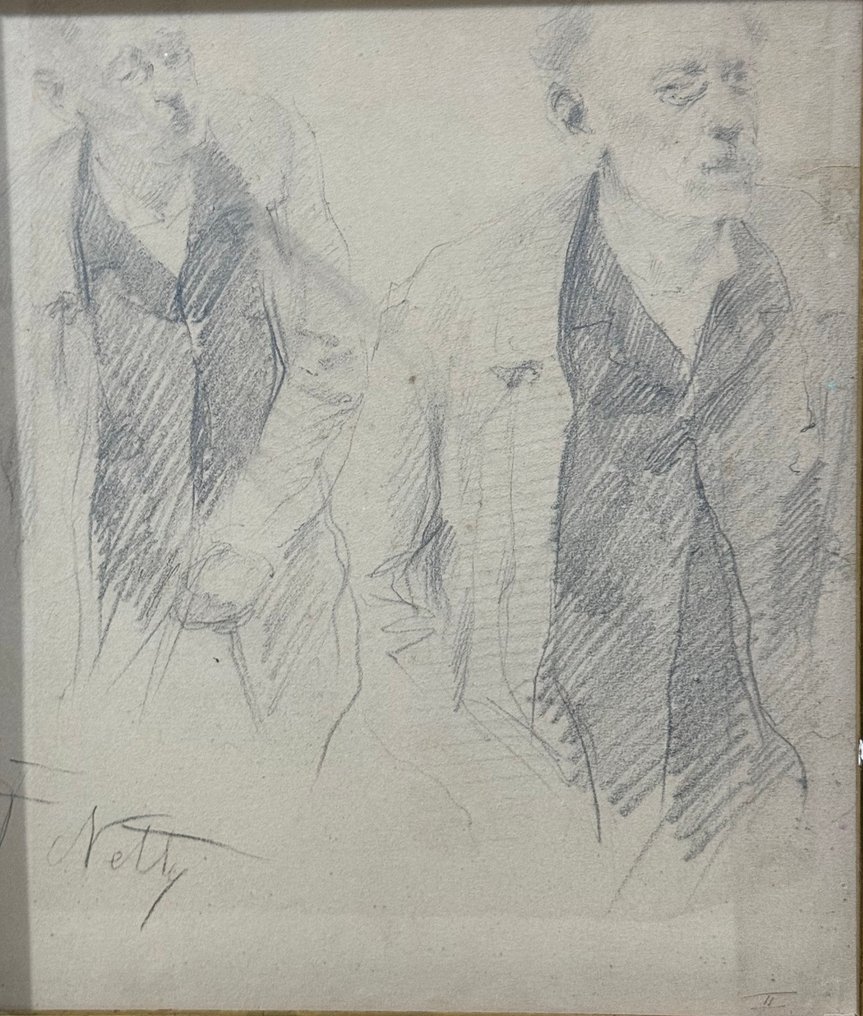 Francesco Netti (1832-1894),Attr. - Autoritratto #3.2