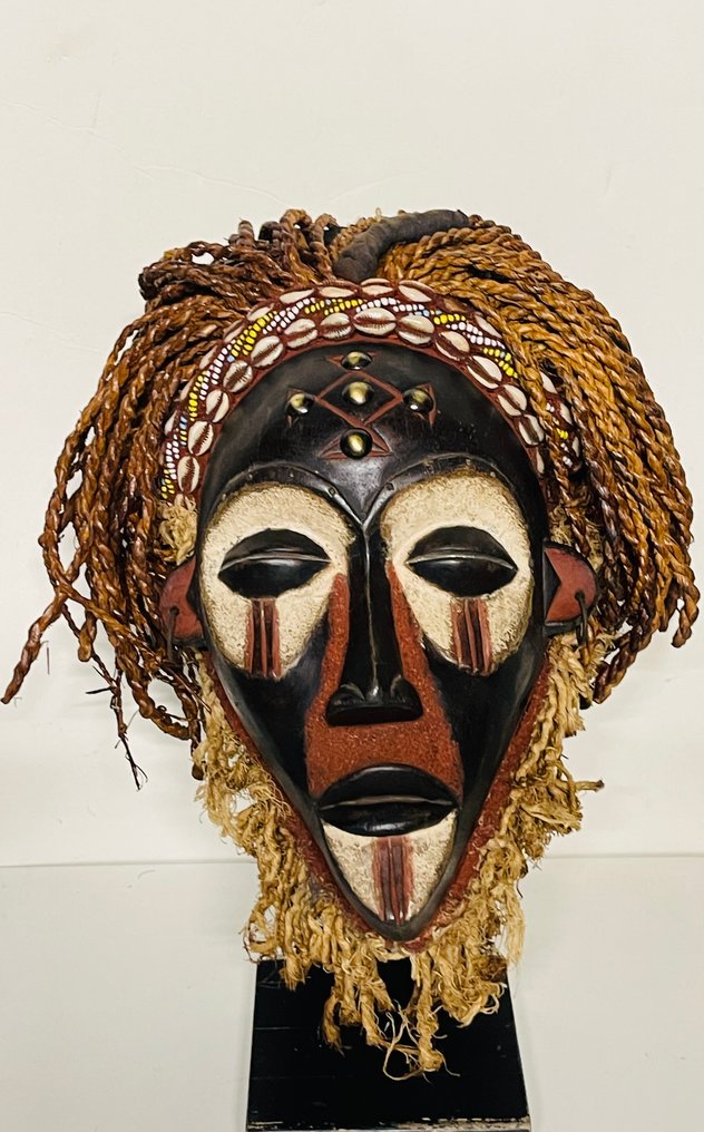 面具 - chokwe mwana pwo - Chokwe - 安哥拉  (沒有保留價) #1.0
