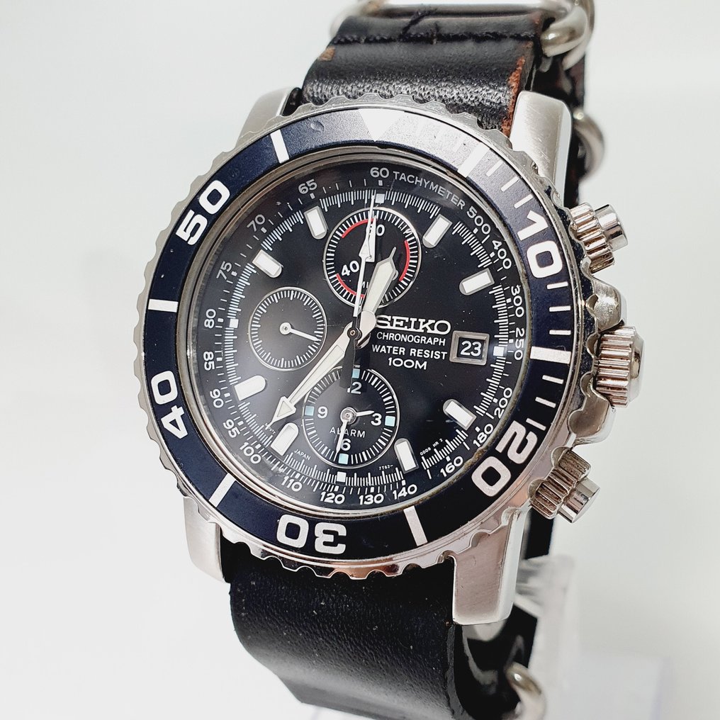 Seiko - Chronograph - χωρίς τιμή ασφαλείας - 7T62-0CV0 - Άνδρες - 2010-2020  #1.0