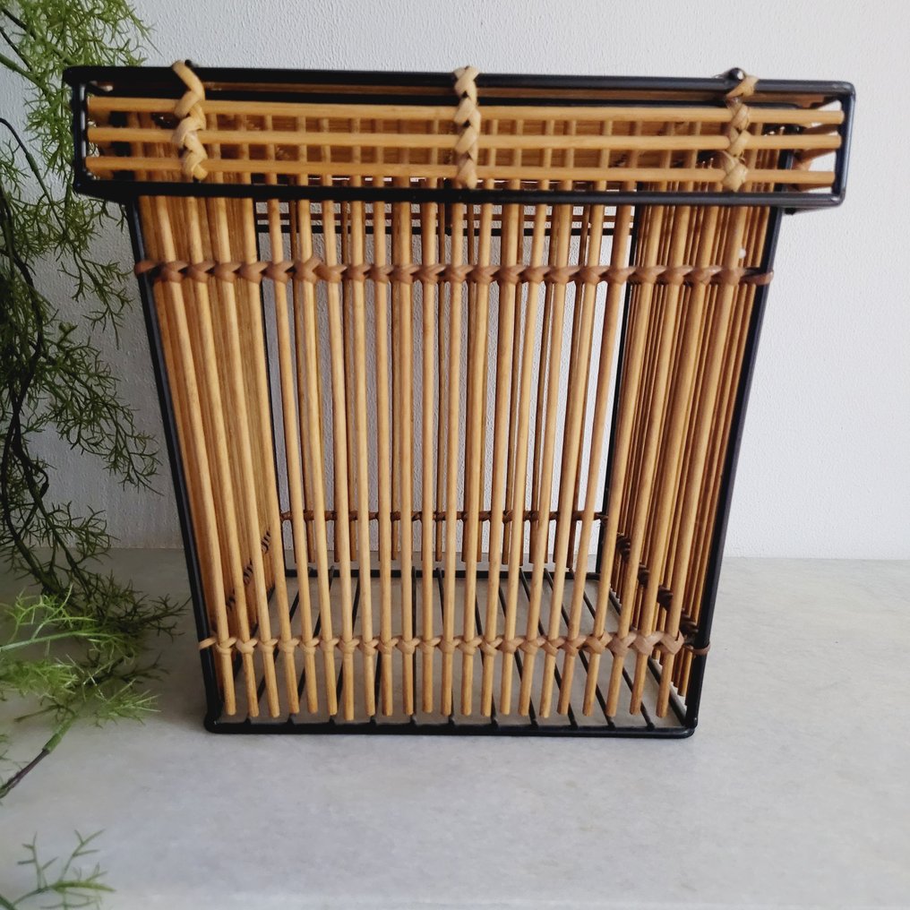 Rohé Noordwolde, 1960 - Καλάθι - Ξύλο, Rotan, Μέταλλο #1.0