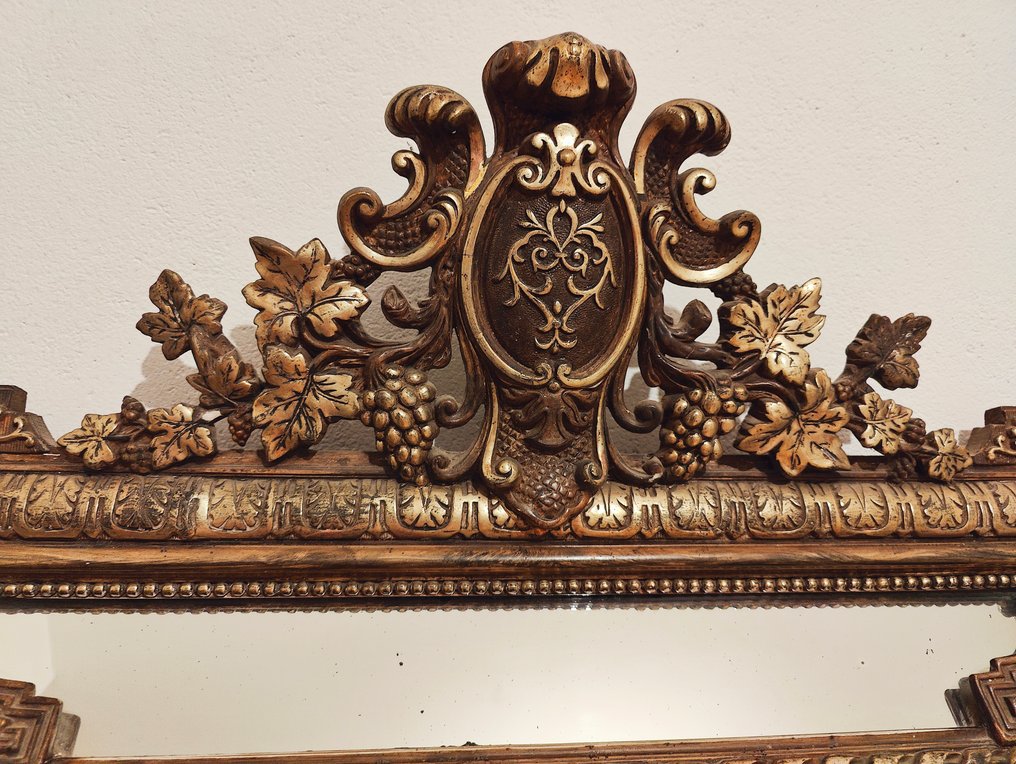 Specchio - Legno dorato #2.1