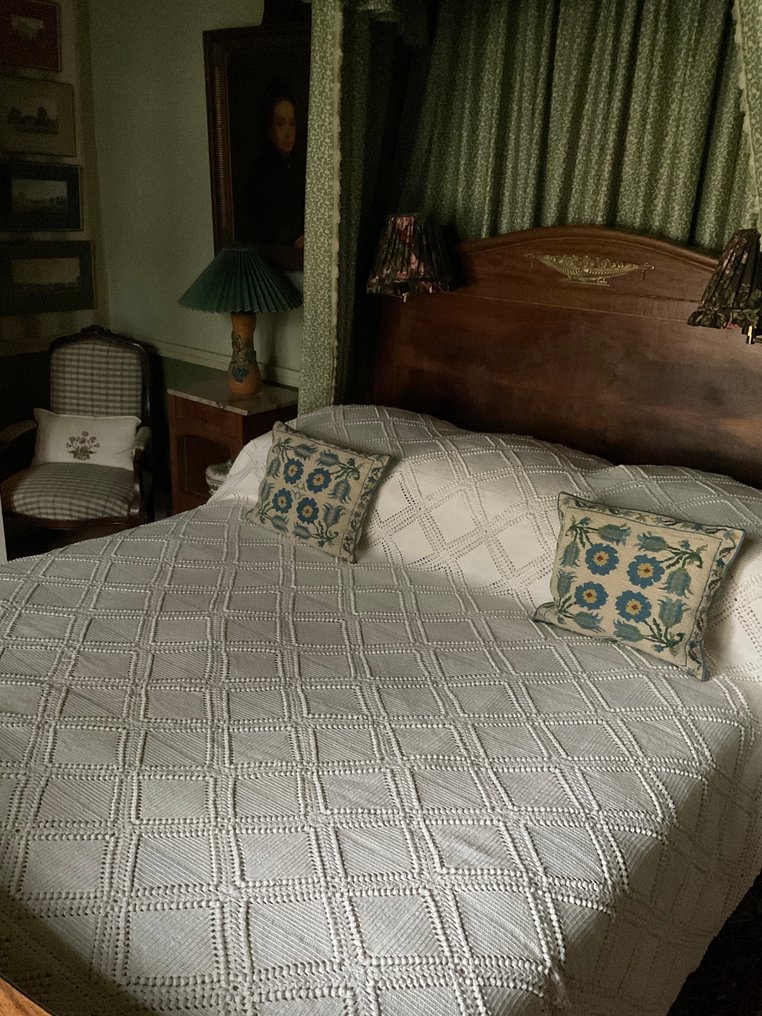 Tidigt 1900-tal bomullsöverkast. - Textil - 2.7 m - 2.2 m #3.2