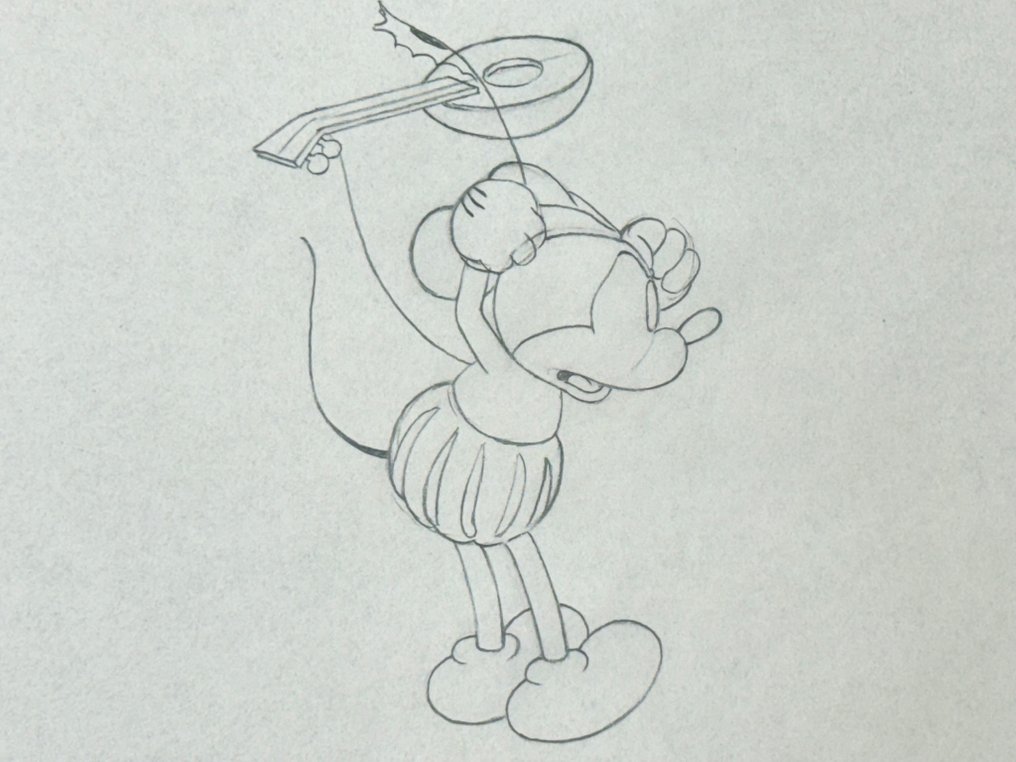 Walt Disney - Αρχικό σχέδιο παραγωγής Μίκυ Μάους (1933) - Ye Olden Days #1.0