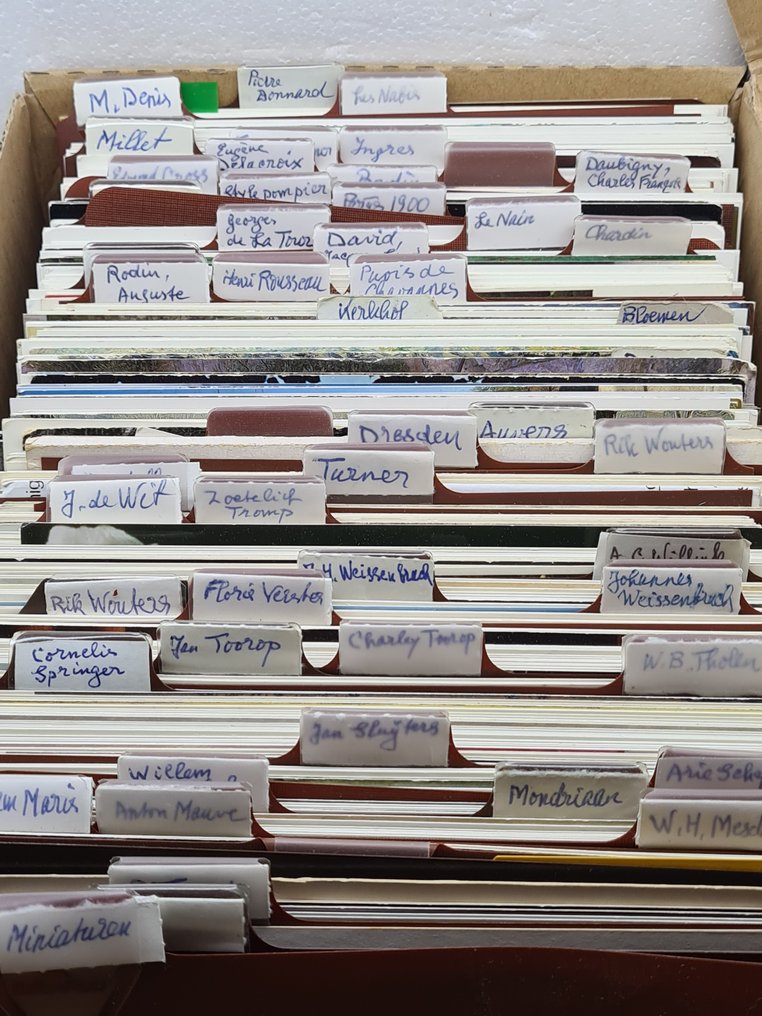 荷兰 - 著名的荷兰绘画艺术 - 明信片相册 (300) - 1950-1990 #1.0