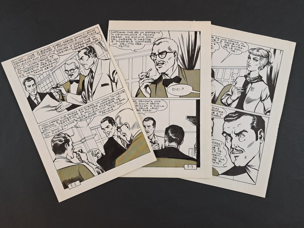 Magnus & Bunker - 3 Original page - Satanik - Delitto Perfetto #1.0