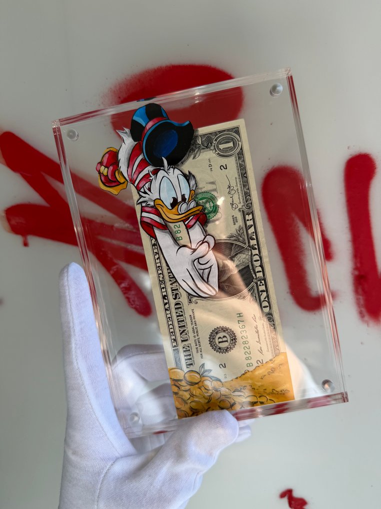 Alan Stefanov (1999) - "Leap of Wealth" 1 dollar bill #3.2