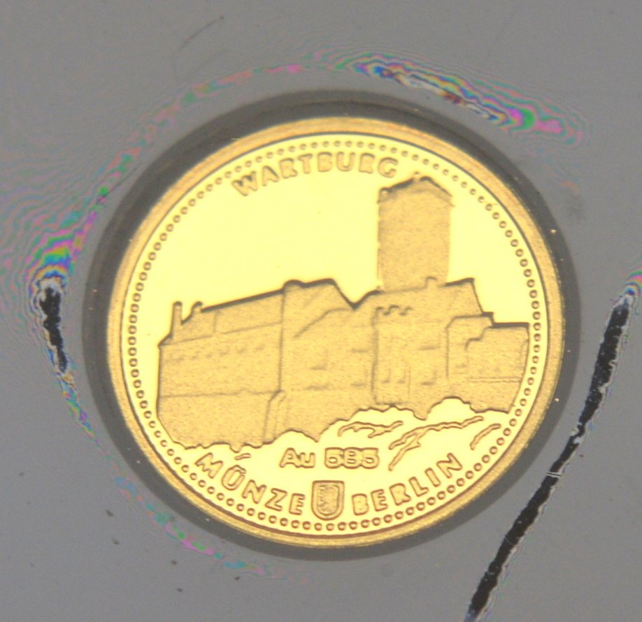 德國. Medal 2013 - Wartburg - .585 Gold  (沒有保留價) #1.0