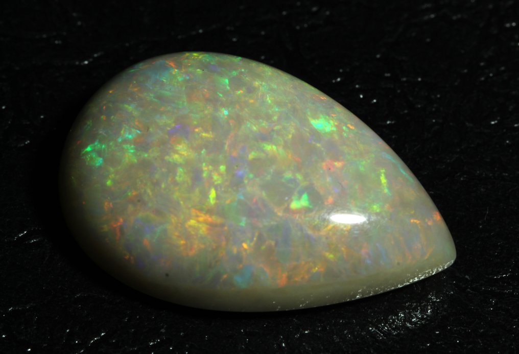 χωρίς τιμή ασφαλείας Γκρι Οπάλιο - 26.92 ct - Instituto Gemólogico Español (IGE) - Έντονο παιχνίδι χρωμάτων #2.1