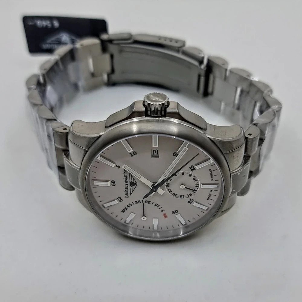 Bauhaus - Aviation Titanium Power Reserve - 2860M-5 - Mænd - 2025 #4.3