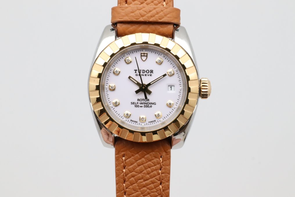 Tudor - Classic Date Automatic - Sans prix de réserve - 22013 | White Dial w/ Diamonds - Femme - 2000-2010 #1.0