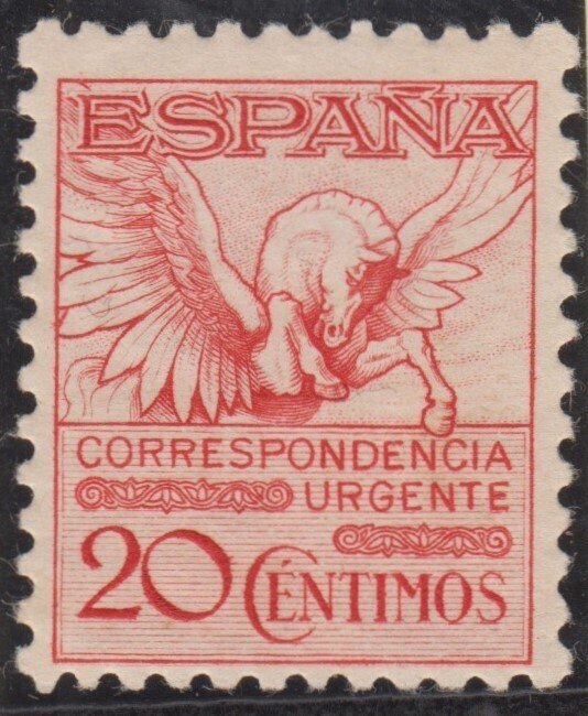 Spanien 1931 - Pegaso. 20 Centimos, rosa. - Edifil 592A #1.0