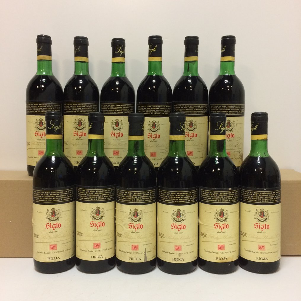 Age Bodegas Unidas, Siglo NV - Rioja Crianza - 12 Flaschen (0,75 l) #1.0