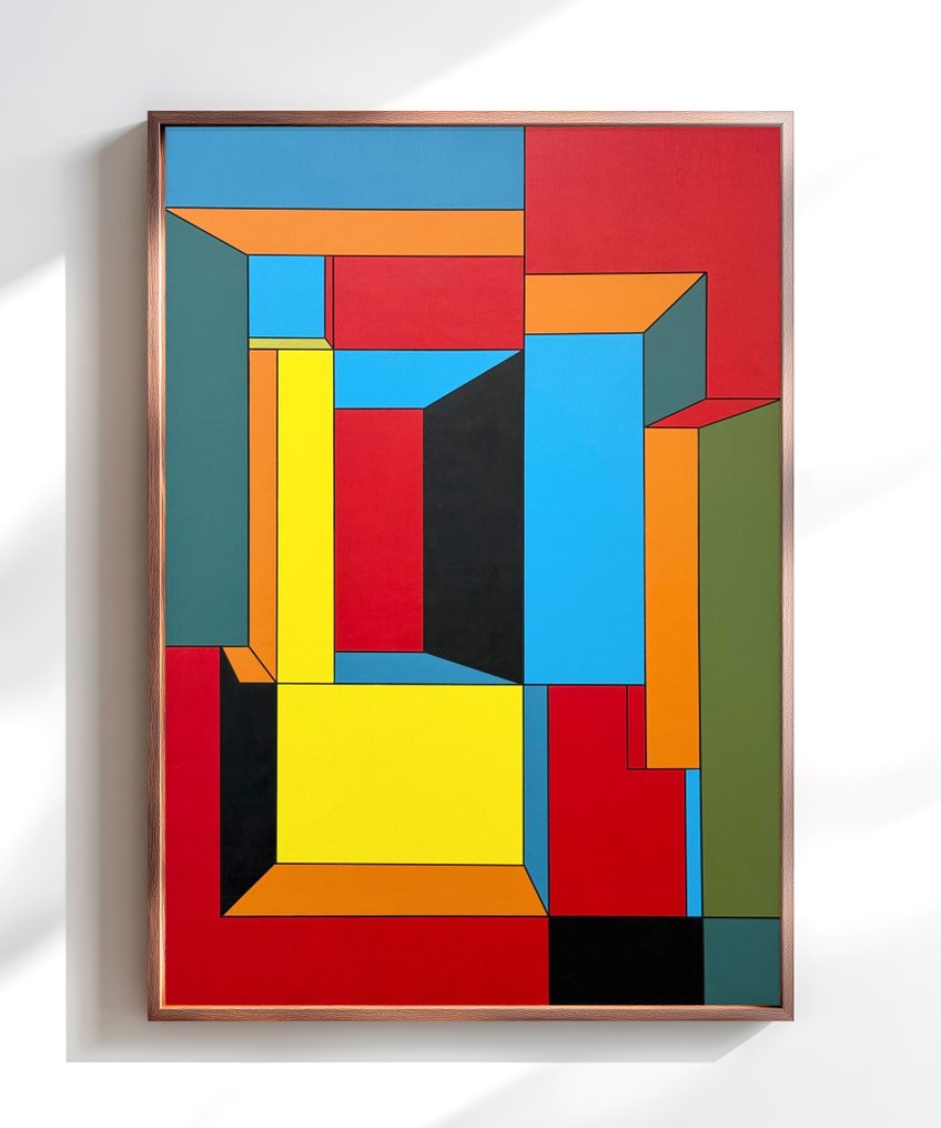 Alejandro Gonzalez - ABSTRACCIÓN MODULAR 128 - XL - (NO Reserve) #1.0