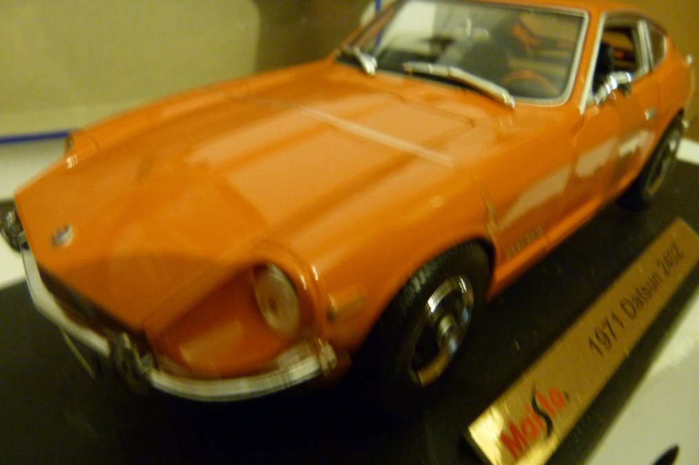 Maisto 1:18 - Modelsæt - 1971 Datsun 240Z echelle 1/18 eme #2.1