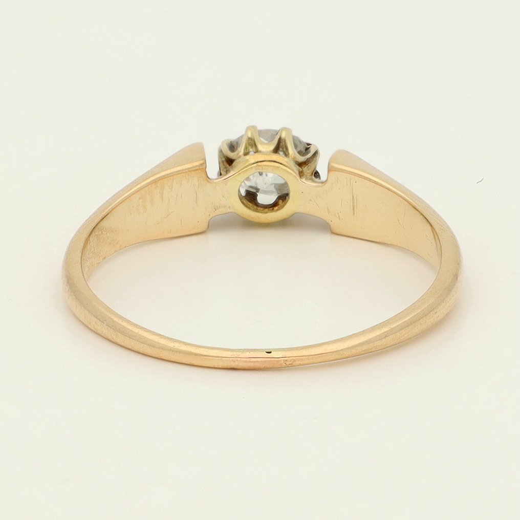 Δαχτυλίδι - 14 καράτια Ροζ χρυσό Διαμάντι (Φυσικό)  #3.2