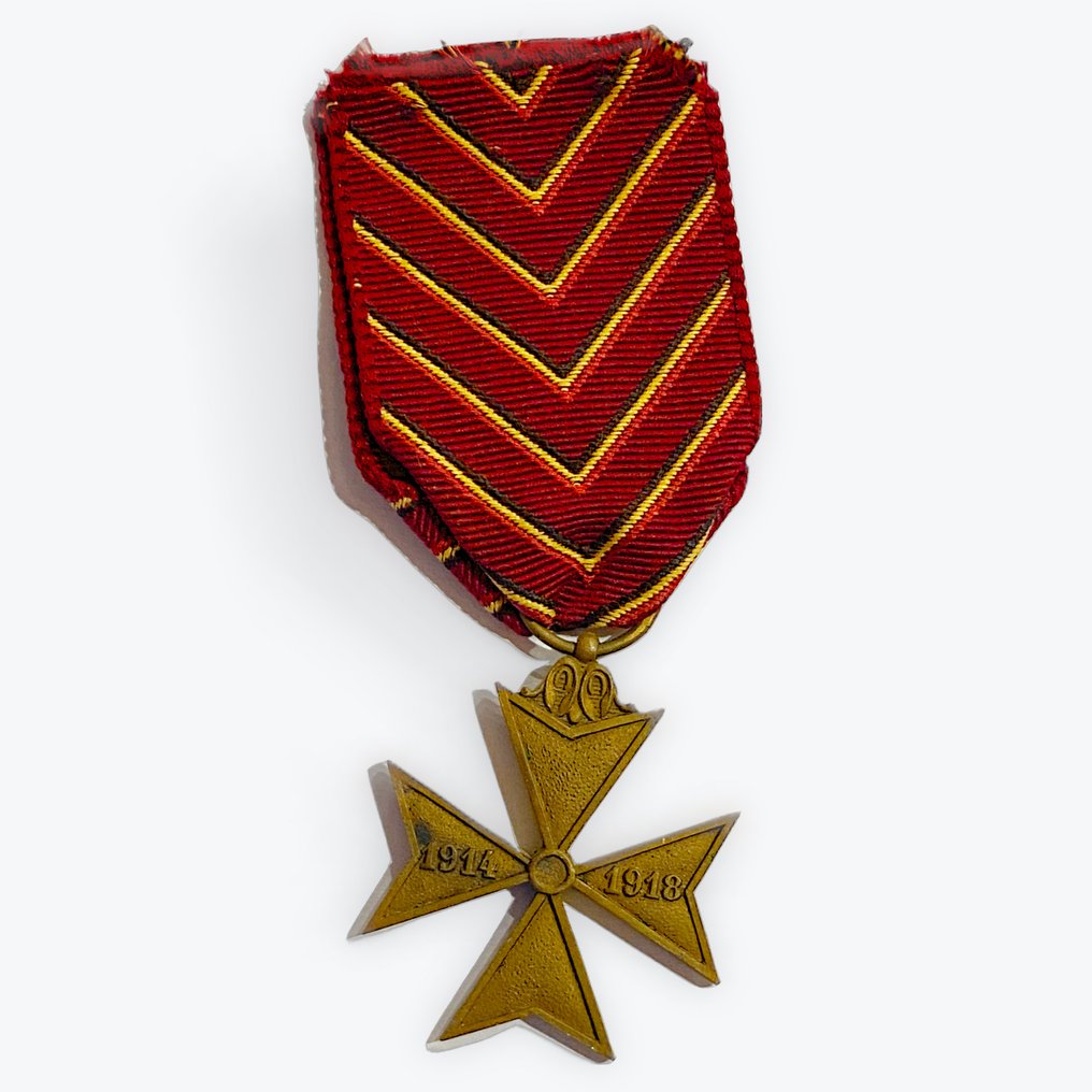 比利时 - 军事勋章 - 比利时一战十字章 #1.0