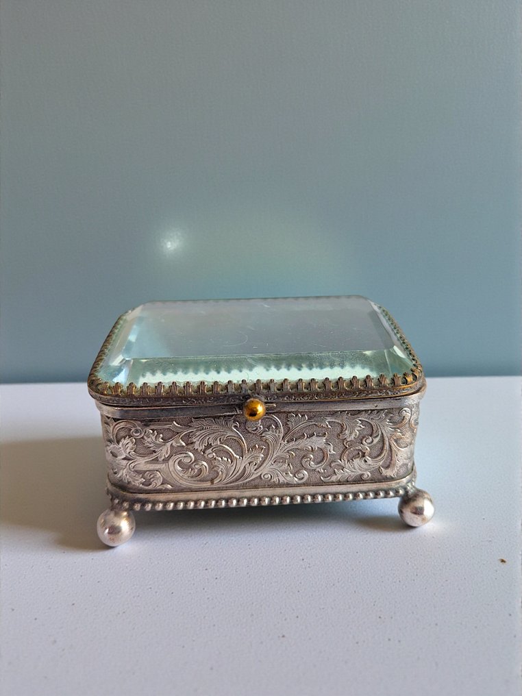 Κουτί κοσμημάτων - Κρύσταλλο, Ορείχαλκος - 1850-1900 - Ναπολέων Γ' #3.2