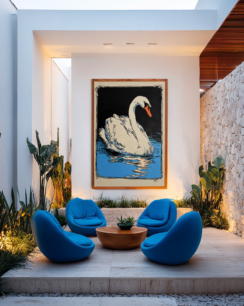 Flavia Delgado - EL CISNE MÁGICO  XL (NO RESERVE) #2.1